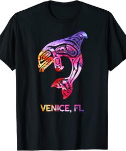 Tribal Venice Orca Killer Whale Native American T-Shirt