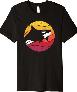 Orca Retro Style Vintage Premium T-Shirt